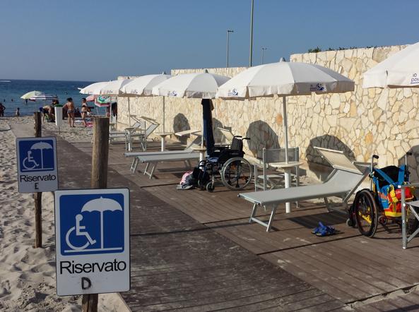 Io Posso Spiaggia con Area Attrezzata Accessibile a Tutti