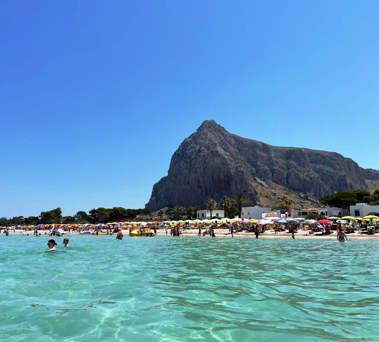 San Vito Lo Capo visto dal Mare